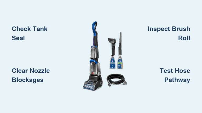 Bissell TurboClean Pro Not Picking Up Water? Fix It Fast